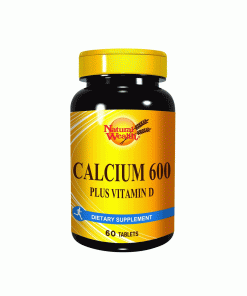 NATURAL WEALTH KALCIJ 600 + D VITAMIN TBL A60