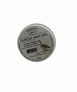 MAXIVITA GUŠČIJA MAST 60% S ETERIČNIM ULJIMA 50ML