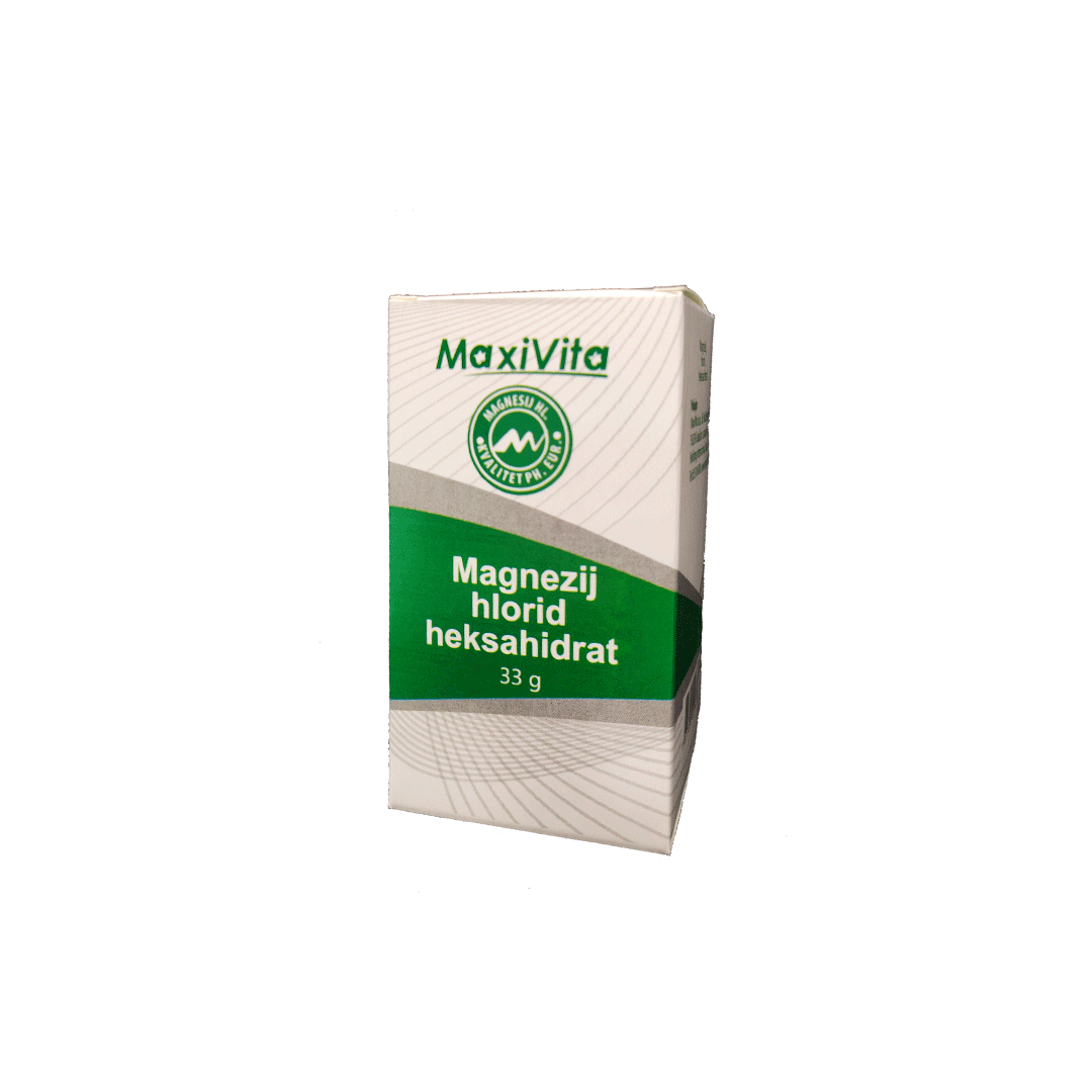 MAXIVITA MAGNEZIJ KLORID HEKSAHIDRAT 33G