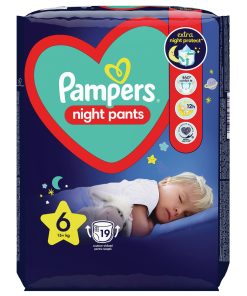 Alternative view of PAMPERS NIGHT PANTS PELENE-GAĆICE 6, 15+kg, 19 kom.