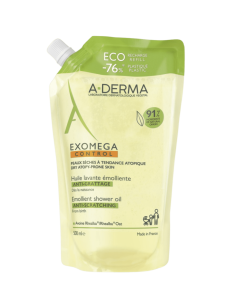 A-Derma Exomega Control Emolijentno ulje za tuširanje REFILL, 500 ml