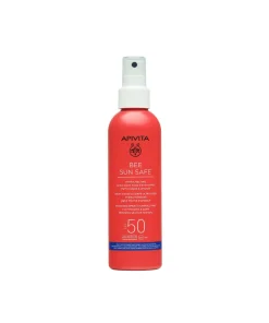 Apivita Bee sun Safe Ultra lagani sprej za lice i tijelo SPF 50
