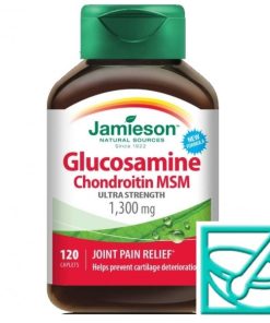 JAMIESON GLUKOZAMIN, KONDROITIN i MSM tbl a120
