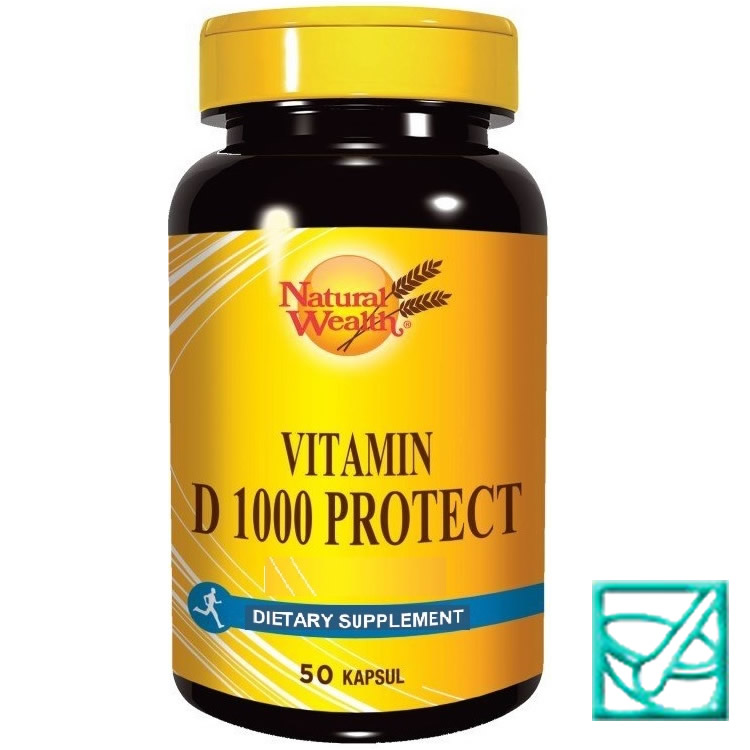 NATURAL WEALTH VITAMIN D 1000 i.j. a50 tbl