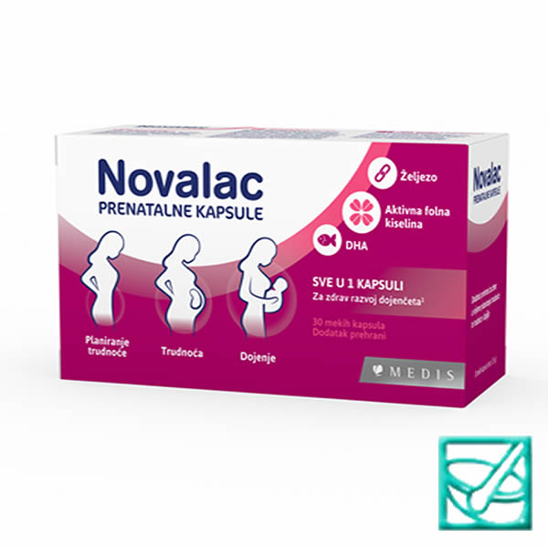 NOVALAC PRENATAL caps a30