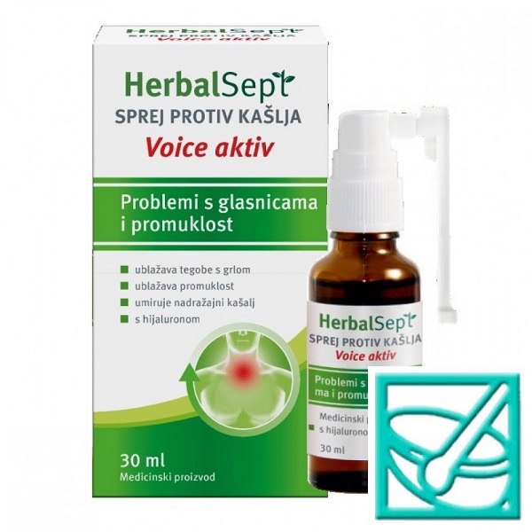 THEISS HERBALSEPT VOICE AKTIV sprej 30ml