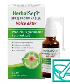 Alternative view of THEISS HERBALSEPT VOICE AKTIV sprej 30ml