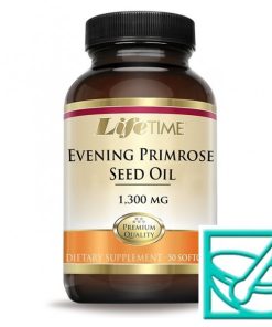 LIFETIME PRIMROSE SEED OIL 1300 caps a 50