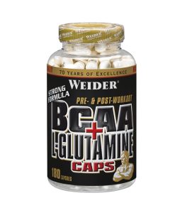Alternative view of Weider BCAA+L-Glutamine Caps