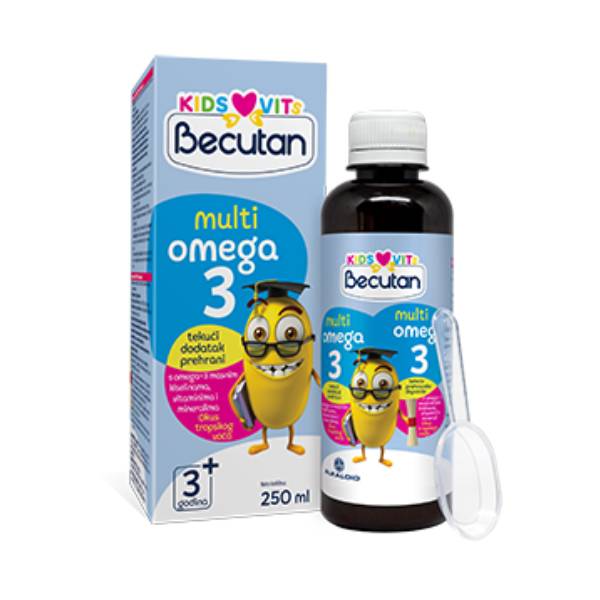 Becutan Multiomega-3 sirup, 250 ml - Slika 2