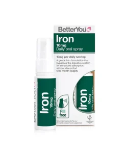 BetterYou Iron 10 mg oralni sprej 25 ml