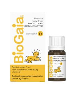 Alternative view of BioGaia Protectis Baby kapi s vitaminom D