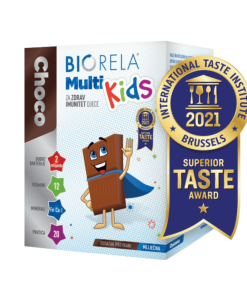 Biorela Choco Multi Kids multivitaminske čokoladice za djecu 20 prutića