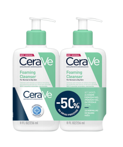 CeraVe PROMO Set Pjenušavi gel za čišćenje, 236 ml x 2