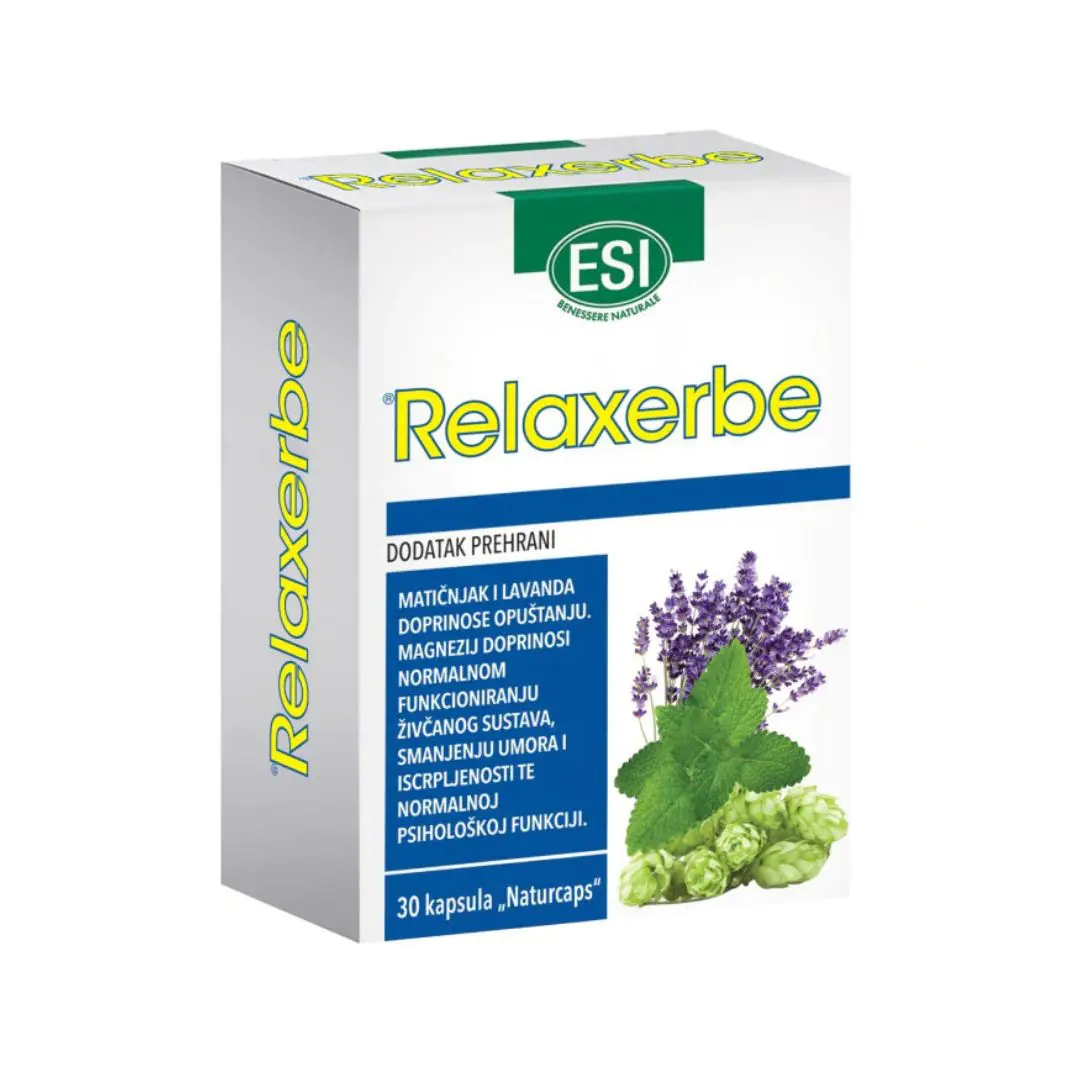 ESI Relaxerbe 30 kapsula - Slika 2