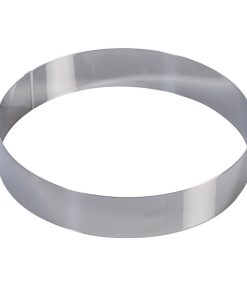 INOX OBRUČ H6 X 26 CM