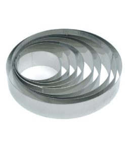 Alternative view of INOX PRSTEN ZA TORTE I KOLAČE H 5CM-PROMJER 22 CM