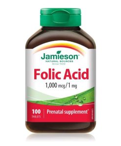 Alternative view of Jamieson Folna kiselina 1 mg tablete