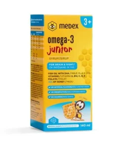 Medex Omega-3 junior sirup, 140 ml