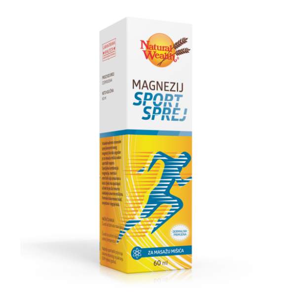 Natural Wealth Magnezij Sport sprej 60 ml - Slika 2