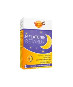 Alternative view of Natural Wealth Melatonin Retard, 30 mini tableta