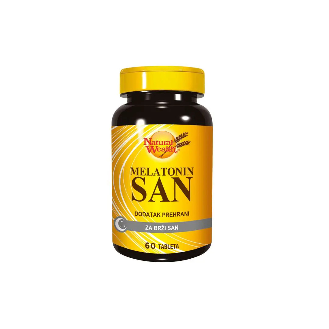 Natural Wealth Melatonin san, 60 tableta - Slika 2