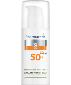 Alternative view of Pharmaceris S Medi Acne Protect SPF 50+ – zaštita za masnu i aknama sklonu kožu