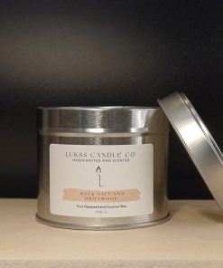 Alternative view of “Morska sol i naplavljeno drvo” proljetna kolekcija svijeća – istarski ručni rad 190g – Lukss Candle Co