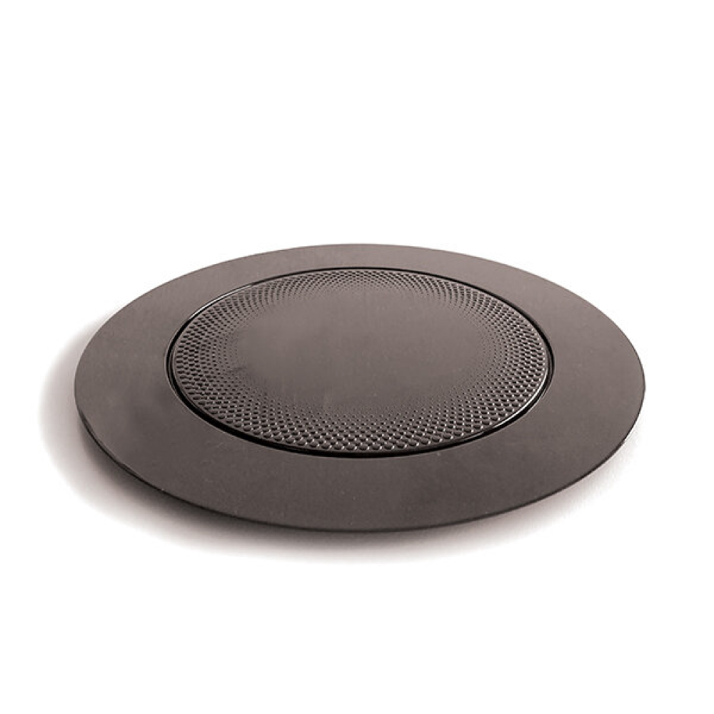 SET OD 10 PLASTIČNIH PODLOŽAK OKRUGLI CRNI – Ø205 MM - Slika 3
