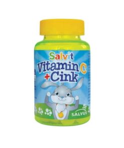 SALVIT VITAMIN C + CINK žele bomboni a 60, Dodatak prehrani za normalnu funkciju imuniteta