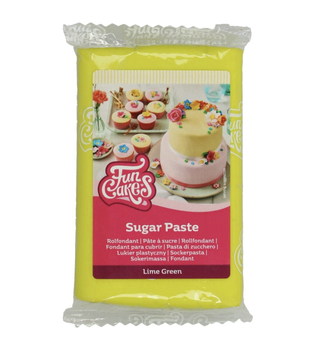 FunCakes šećerna masa – limeta zelena 250g - Slika 2