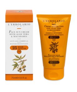 Alternative view of L’Erbolario Sun krema za zaštitu kože lica Aloa SPF 25