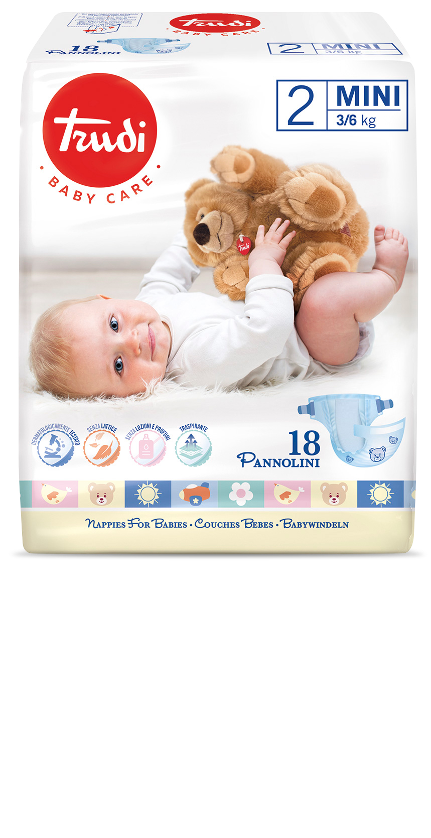 Trudi Pelene Mini 3-6 kg A18 - Slika 2