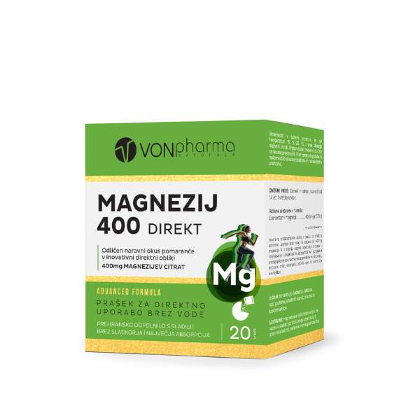 VONpharma MAGNEZIJ 400 DIREKT - Slika 2