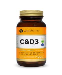 VONpharma Vitamin C i D3 tablete za žvakanje