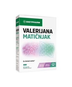 Alternative view of Dietpharm Valerijana Matičnjak Kapsule