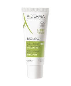 Alternative view of A-Derma Biology Dermatološka Bogata Hidracijska Krema 40ml