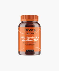 Alternative view of BIVITS ALFA-LIPOINSKA KISELINA 300mg ( 60 KAPSULA)