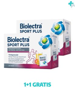 BIOLECTRA Sport Plus Magnezij i Elektroliti Granule 1+1 GRATIS