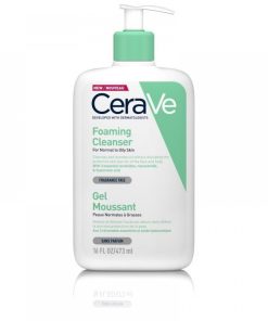 CeraVe Pjenušavi gel za čišćenje lica 473 ml, Za normalnu do masnu kožu