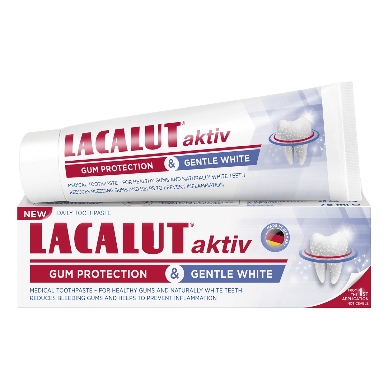 Lacalut Zubna pasta Aktiv gum 75 ml