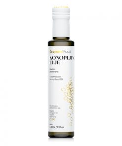 Alternative view of KONOPLJINO ULJE 250ml, Hladno presovano, nerafinisano ulje