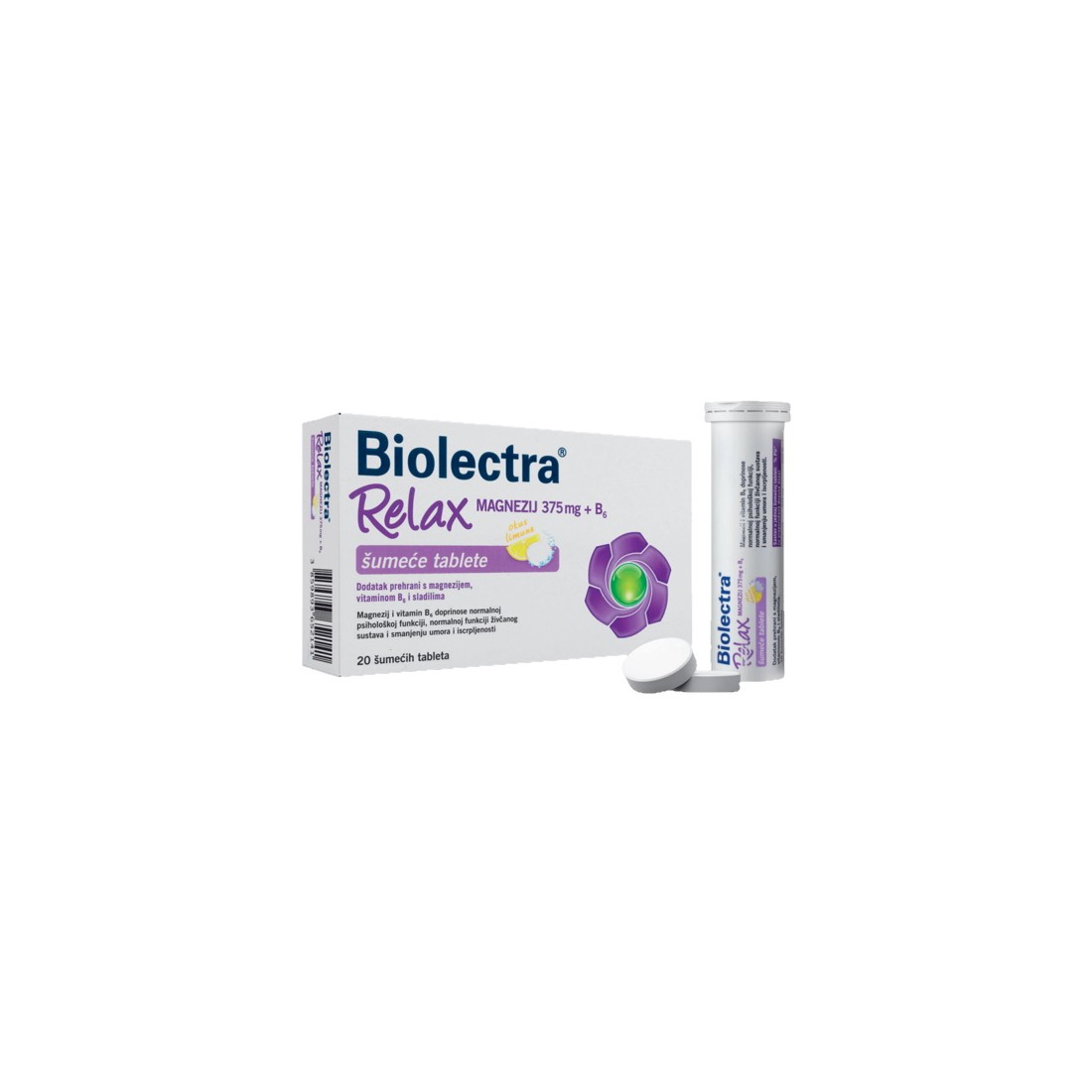 Biolectra Relax Magnezij šumeće tablete - Slika 2