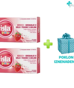 Isla Junior Pastile Za Grlo Za Djecu Od 4. Godine 2×20 + POKLON