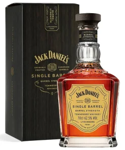 Alternative view of JACK DANIEL’S SINGLE BARREL BARREL STRENGHT WHISKEY 0,7L + KUTIJA