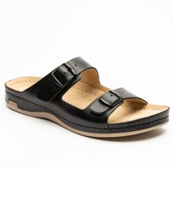 Muške Natikače Leon Apollo Crne 703
