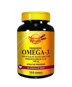 Alternative view of Natural Wealth Omega 3 1000mg 100 kapsula