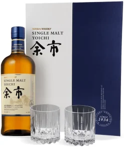 NIKKA YOICHI SINGLE MALT WHISKY POKLON SET 0,7L