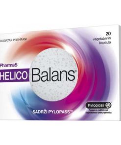 PharmaS HELICOBALANS kapsule a 20, Pomoć u eradikaciji Helicobacter pylori te obnova crijevne mikroflore