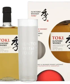 Alternative view of SUNTORY TOKI BLENDED JAPANESE WHISKY POKLON SET 0,7L